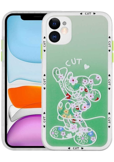 Apple Uyumlu iPhone 11 Uyumlu Kamera Korumalı Desenli Sert Zore Hess Kılıf-no7 NO7 -