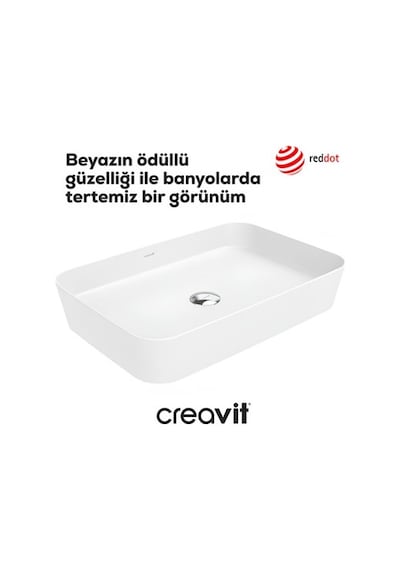 Deliksiz Dikdörtgen Lavabo 60 Cm Modern Tasarım İle Şık 508 Yeşil