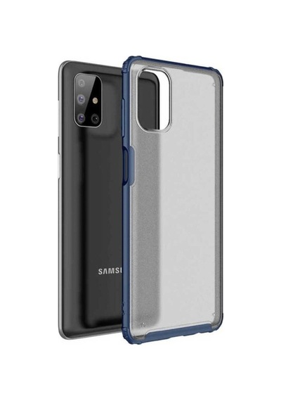 Galaxy M51 Kılıf Zore Volks Kapak Lacivert