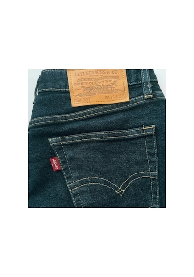 Levi's 511 Slim Erkek Jean Pantolon - Likralı Esnek Rahat Kumaş Biologia-0000 Koyu Lacivert