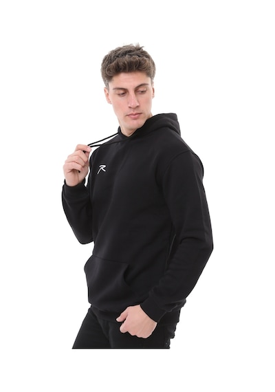 Raru Erkek Kapüşonlu Sweatshirt Lepıdus Siyah