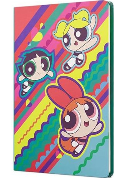 Mabbels Sert Kapak Butik Defter The Powerpuff Girls Yeşil 80 YP 15x21 DFT-388142 Yeşil