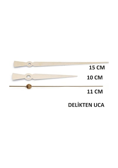 1 Adet Duvar Saati Mekanizması , Askısız , Şaft Uzunluğu 28 Mm , (549214169)