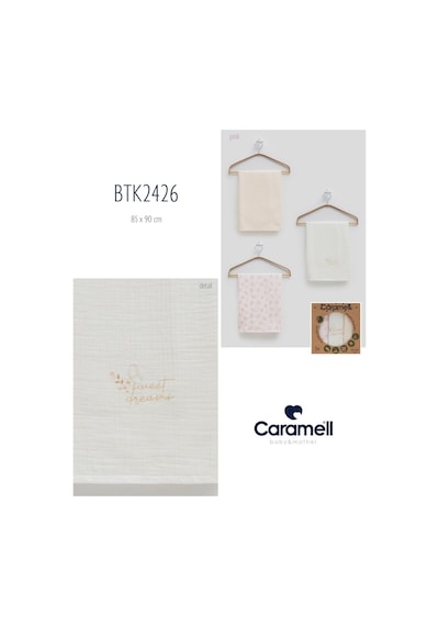 My Baby Kumsal 80x90 Cm 3lü Müslin Battaniye Bambu Only Flovers 2426 Pembe Pembe
