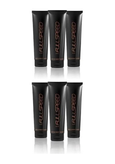 Avon Full Speed Erkek Saç Ve Vücut Şampuanı 75 Ml - 6 Adet Avantaj Paketi