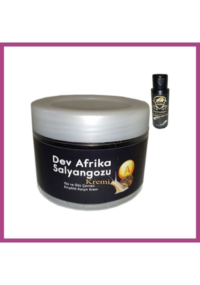 Gees Global Giant Dev Afrikasalyangozu Kremi Yaşlanmakarşıtı 100ml + Caraboa Erotikmasaj Yağı 60 Ml Gbzs