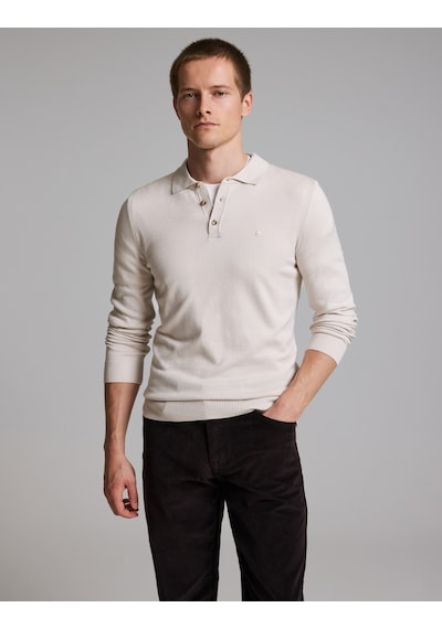 Pierre Cardin Taş Slim Fit Düğmeli Polo Yaka Basic Triko Kazak 50333894-vr049 Pierre Cardin Taş Slim Fit Düğmeli Polo Yaka Basic Triko Kazak 50333894-vr049
