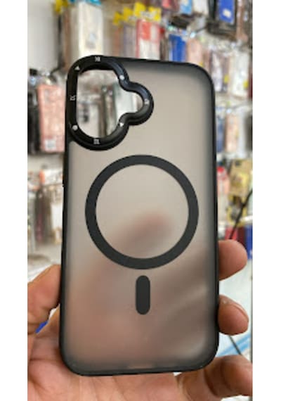 Apple iPhone Uyumlu  16 Kamera Korumalı Mat Magsafe Wireless Şarj Destekli Renkli 45651
