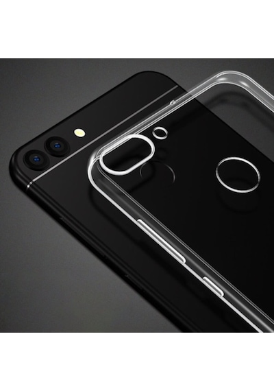 Huawei P Smart 2018 Kilif Seffaf Silikon Kilif + Cam 248395740 - Seçenek / Renk-Ekran Koruma-Füme-Esnek Nano Cam Huawei P Smart 2018 Kilif Seffaf Silikon Kilif + Cam 248395740 - Seçenek / Renk-Ekran Koruma-Füme-Esnek Nano Cam