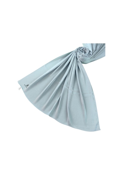 Mim Eşarp Mısırlı Eşarpları Taşlı Jan Jan Abiye Şal 75x190 Cm Gri
