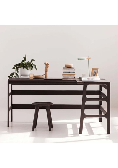 Woodesk Luz Ahşap Çalışma Masası 160x65 Ceviz Renk Cpt4644-160