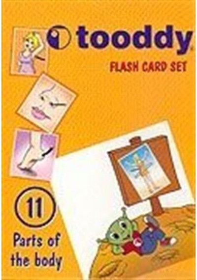 Tooddy Flash Card Set 11: Vücudun Bölümleri