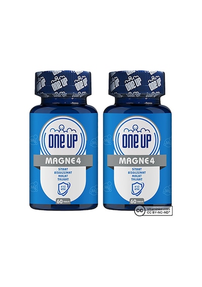 One Up Magne4 4'lü Etki Magnezyum Kompleks 60 Tablet 2 Adet