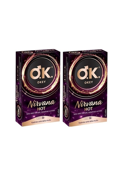 Nirvana Hot 10 Lu-ısıtıcı Etkili 2 Adet