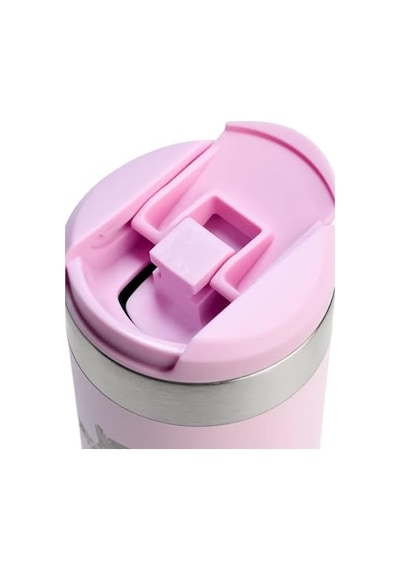 Stanley The Aerolight Transit Mug Termos Bardak, 0.35 Litre, Pembe Kuvars 2.0 Rose Quartz Açık Kahverengi