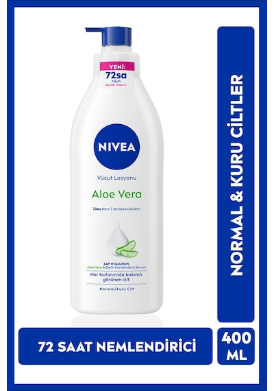 Besleyici Vücut Sütü Yoğun Nem 400 Ml - Aloe Vera 86620494