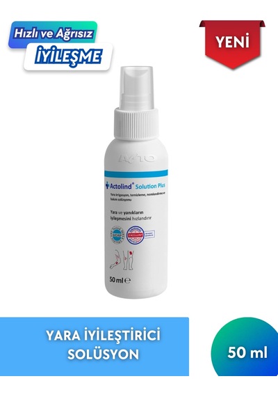 Actolind Solution Plus Yara Solüsyonu 50 ML