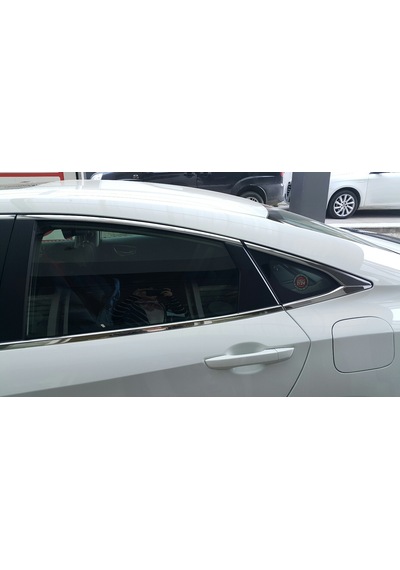 Honda Civic Fc5 Uyumlu Krom Cam Çerçevesi 2016+