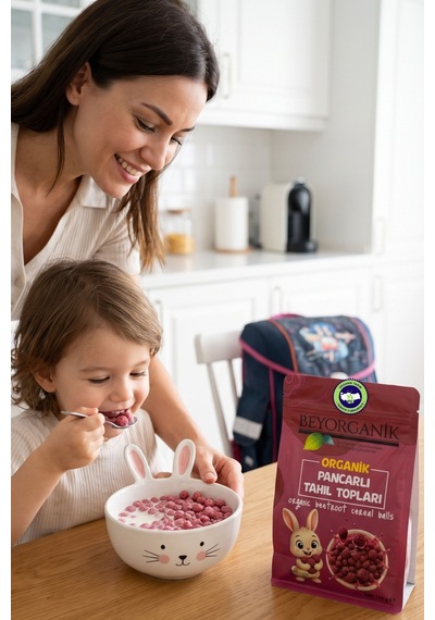 Organik Pancarlı Tahıl Topları 150gr 150 G