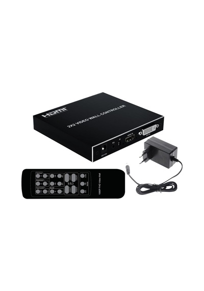 Gplus Fhdvw202m 2x2 Video Wall Controller 4 Ekran Tv Genişletici
