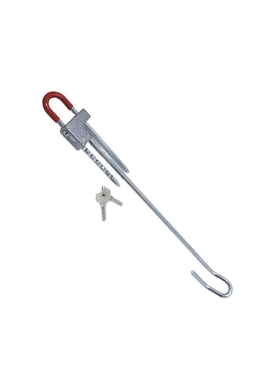 Oto Emniyet Kilidi Anahtarlı Pedal + Direksiyon Kilitleyici 60 Cm