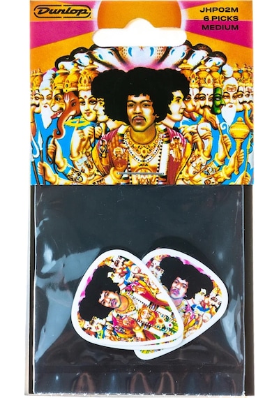 Jim Dunlop Jhp02m Hendrix Bold As Love 6lı Pena