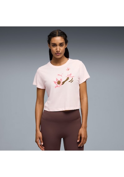 Puma League Kadın Pembe Tişört 528481-21
