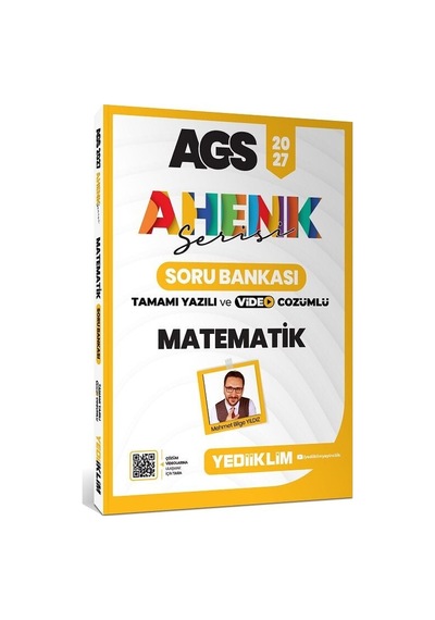 Yediiklim 2027 Meb-ags Sayısal Yetenek Matematik Soru Bankası Çözümlü Ahenk Serisi - Mehmet Bilge Yıldız