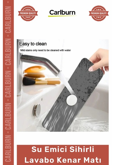 Özel Üretim Mutfak Banyo Diatom Çamur Hızlı Kuruyan Kaymaz Taban Su Emici Sihirli Lavabo Kenar Matı Çok Renkli