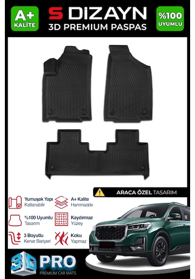 Swm G05 Pro 3d Pro Havuzlu Paspas 2024 Üzeri A+ Kalite 3ds-sdz228