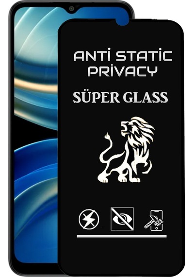General Mobile Uyumlu Gm 23 Se Tam Kaplayan Anti Statik Hayalet Süper Cam Ekran Koruyucu