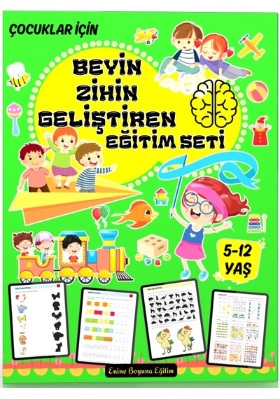 Beyin Ve Zihin Geliştiren Eğitim Seti 5-12 Yaş