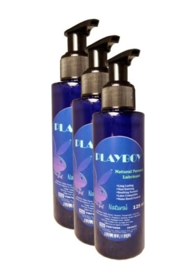 Playboy Natural Personal Lubricant 125 Ml 3 Adet