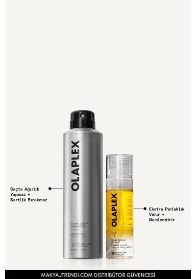Style & Shine Duo - 2 Si 1 Arada Onarıcı Serum Mist & Onarıcı Ve Şekillendirici Sabitleyici Saç Spreyi Seti
