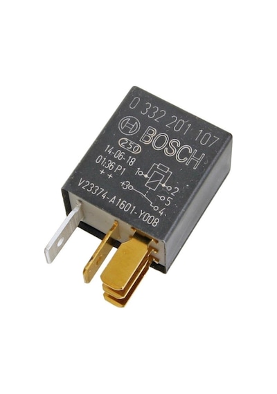 12v 10/30a Dirençli Çift Platin Mikro Röle 5 Fiş Bosch 0332201107