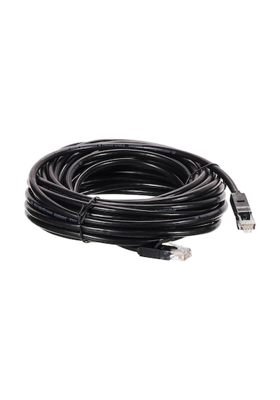 Cat6 Ethernet Kablosu, Siyah, 10 Metre