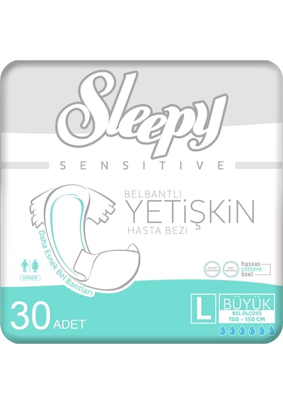 Sleepy Large Yetişkin Hasta Bezi 30 Adet