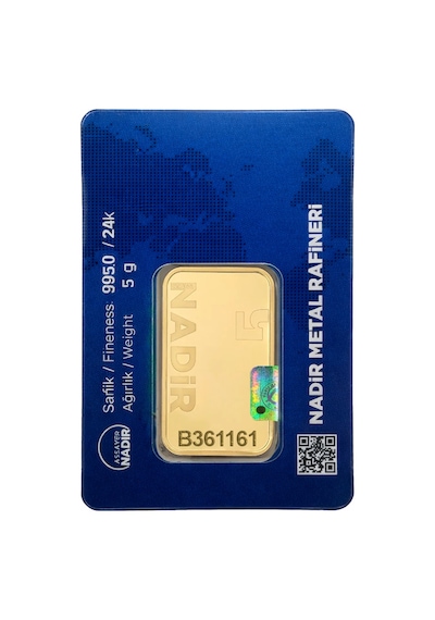 5 Gr 24 Ayar Nadir Gram Altın