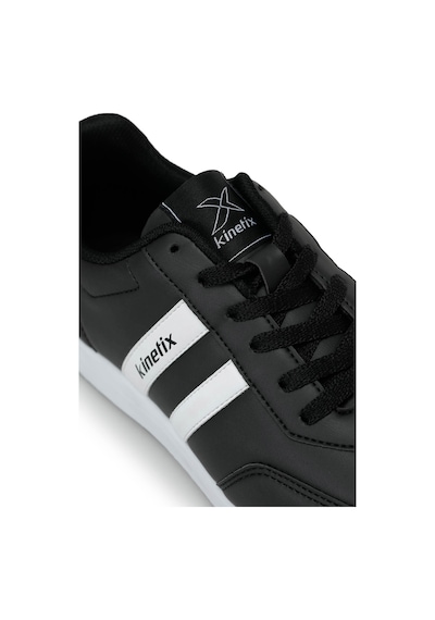 Kinetix Reeds Pu Siyah Erkek Sneaker 000000000102695184 SİYAH-BEYAZ