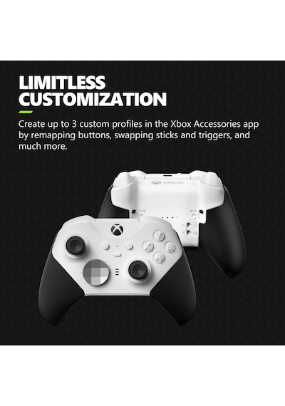 Xbox Elite Series 2 Core Wireless Gaming Controller White Xbox Series X S, Xbox One, Windows Pc, Android, And İos Uyumlu Sku: Smgstk442db531ba