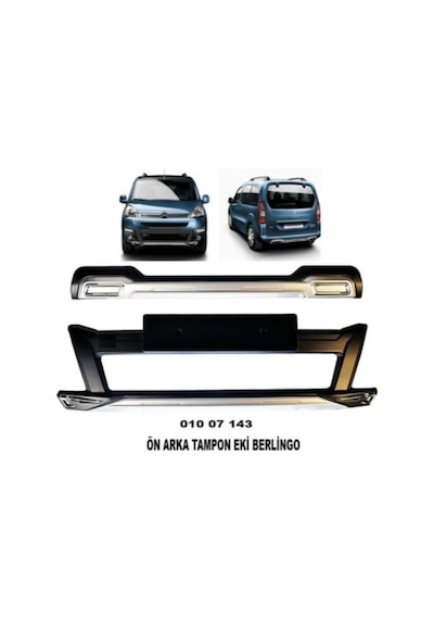 Citroen Berlingo Ön ve Arka Tampon Koruma Difüzör 2009+
