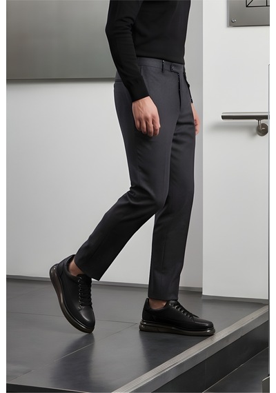 Crc Ayakkabı Stealth Series - Erkek Siyah Deri Sneaker - Konfor Taban Modern Klasik Ayakkabı Crc Ayakkabı Stealth Series - Erkek Siyah Deri Sneaker - Konfor Taban Modern Klasik Ayakkabı