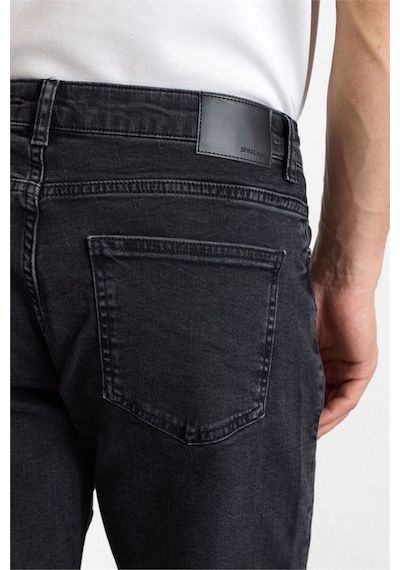 Süvari Siyah Slim Normal Bel Denim Pantolon Sdn2016600003-s09