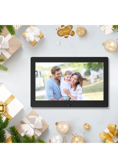 Dijital Fotoğraf Çerçevesi Ips Lcd Panel 1280 800 Uzaktan Kumanda