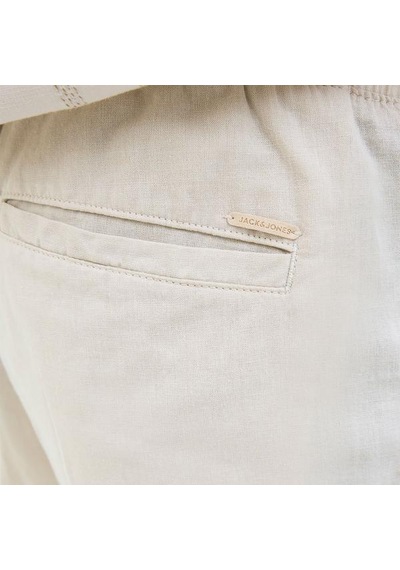 Jack&jones Jack Jones Pantolon Kane Summer Linen Blend Jogger Bej