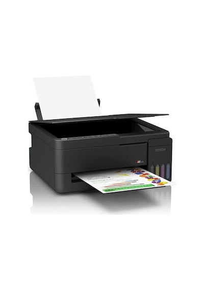 Epson L3350-mua Renkli Mürekkep Tanklı Yazıcı, Tarayıcı, Fotokopi, Wi-fi, Siyah Muadil Mürekkepli