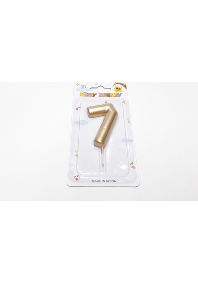 7 Gold Rakam Mum Altın