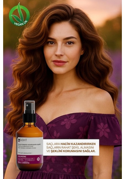 İnce Telli Ve Hacimsiz Saçlar İçin Hacim Veren Sprey 100 Ml