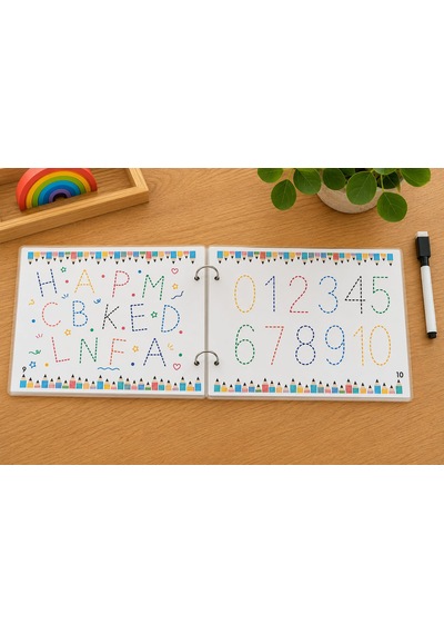 Okul Öncesi Yaz-sil Çizgi Çalışmaları Çocuk Kitabı