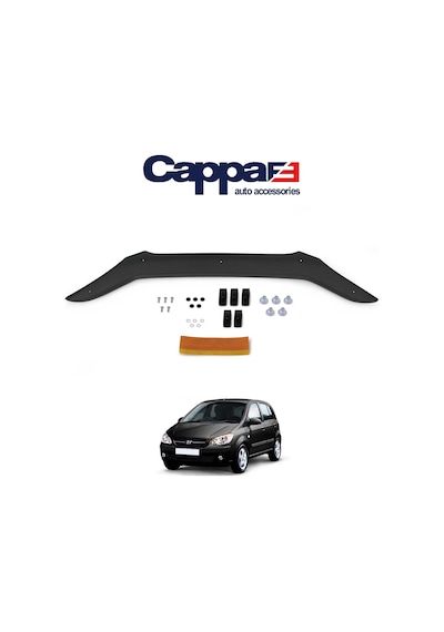 Cappafe Hyundai Getz Ön Kaput Koruma Rüzgarlık 4Mm Abs 2006-11